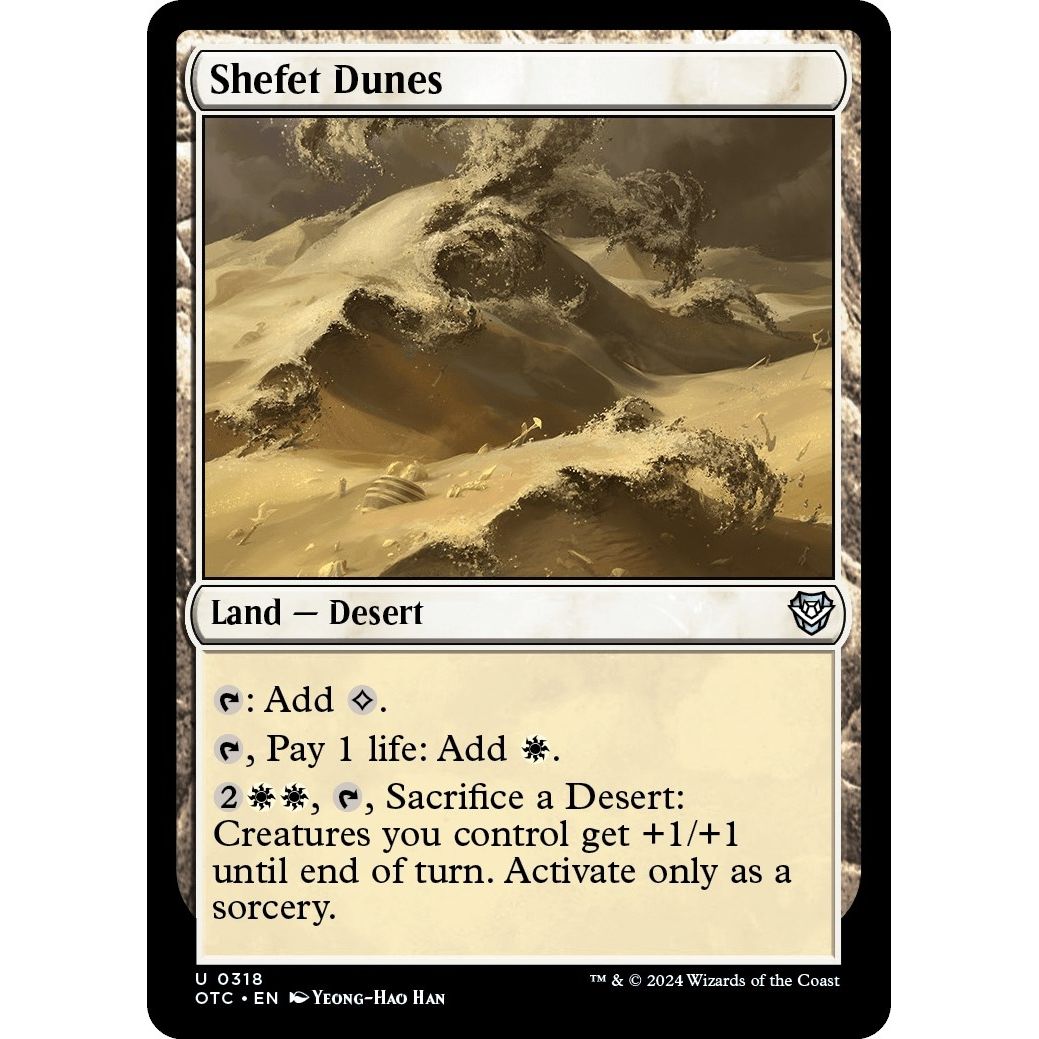 Image for Shefet Dunes (318) (OTC) - Magic: The Gathering