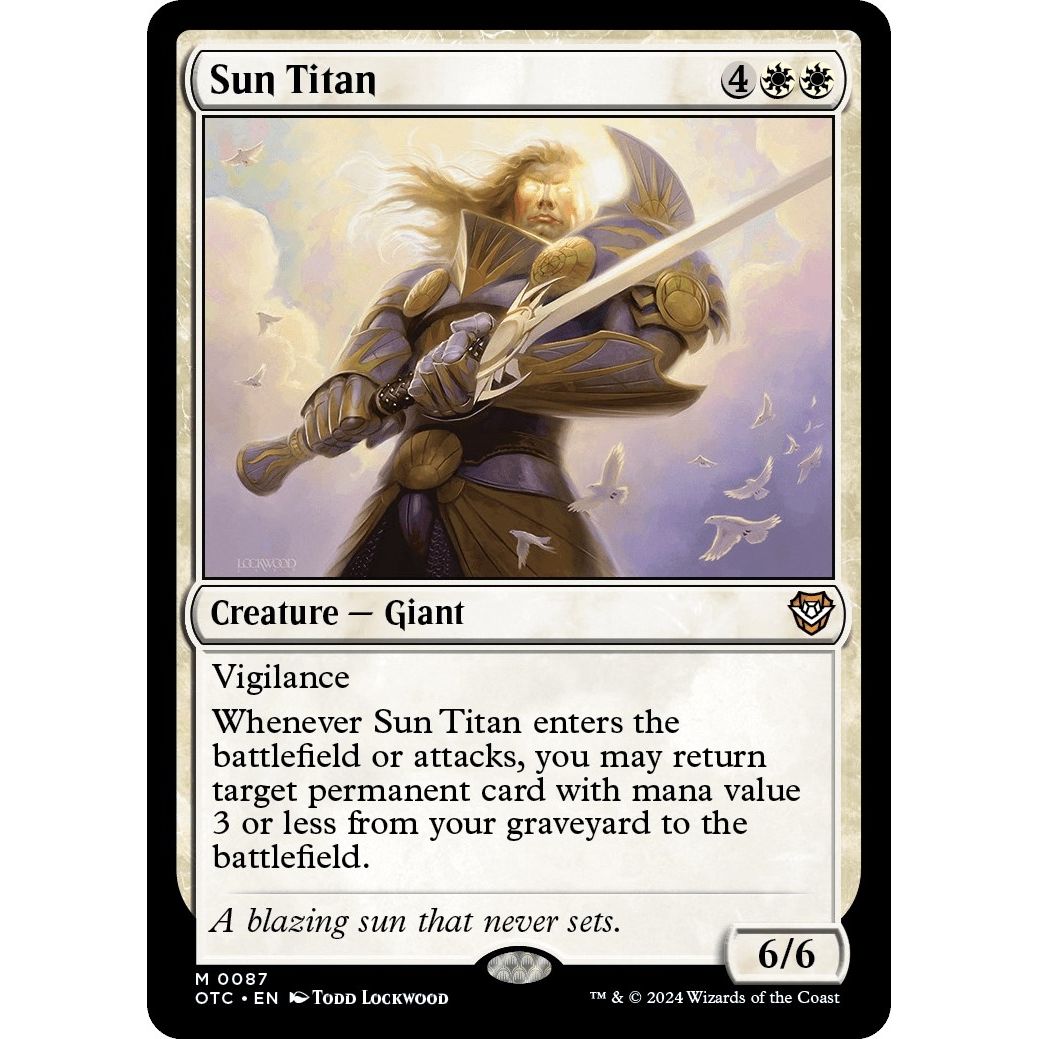Image for Sun Titan (87) (OTC) - Magic: The Gathering