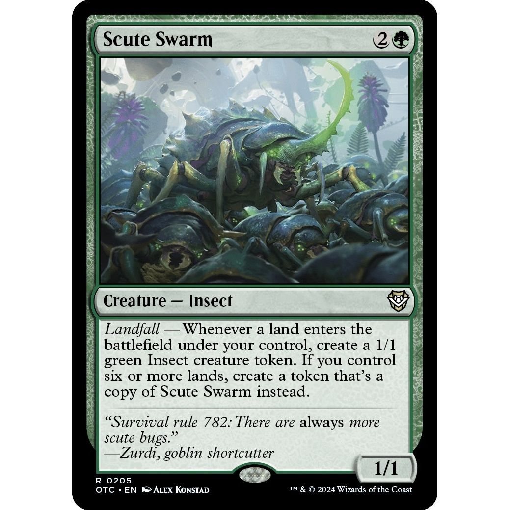 Image for Scute Swarm (205) (OTC) - Magic: The Gathering
