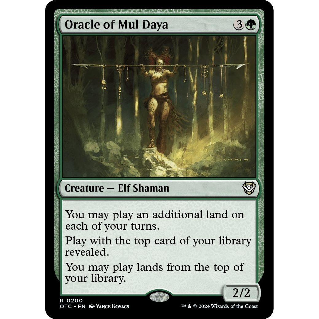 Image for Oracle of Mul Daya (200) (OTC) - Magic: The Gathering