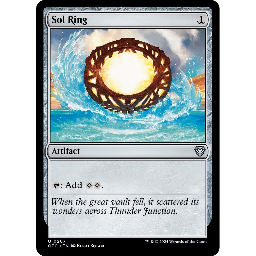 Image for Sol Ring (267) (OTC) - Magic: The Gathering