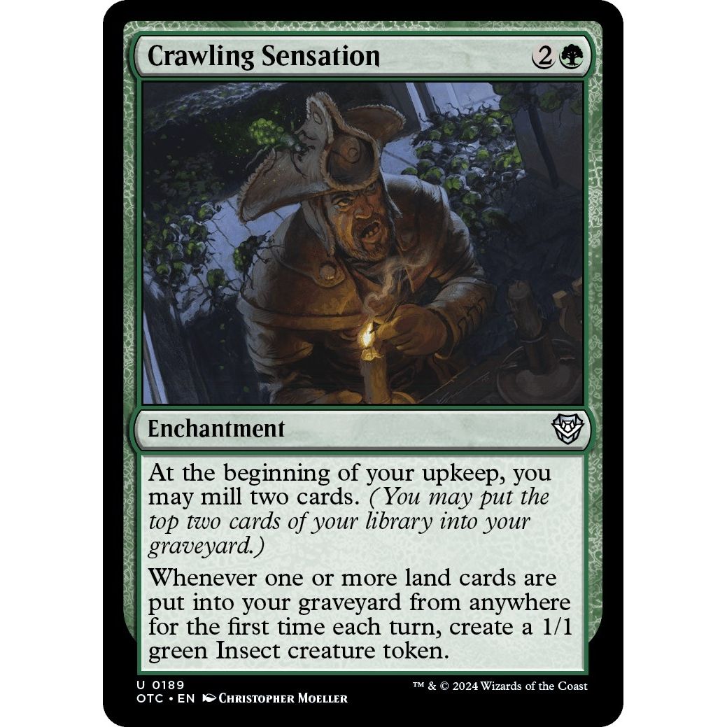 Image for Crawling Sensation (189) (OTC) - Magic: The Gathering