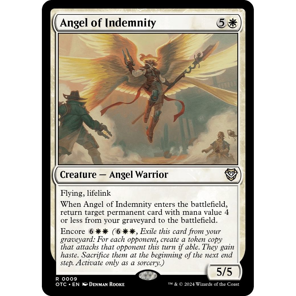 Image for Angel of Indemnity (9) (OTC) - Magic: The Gathering
