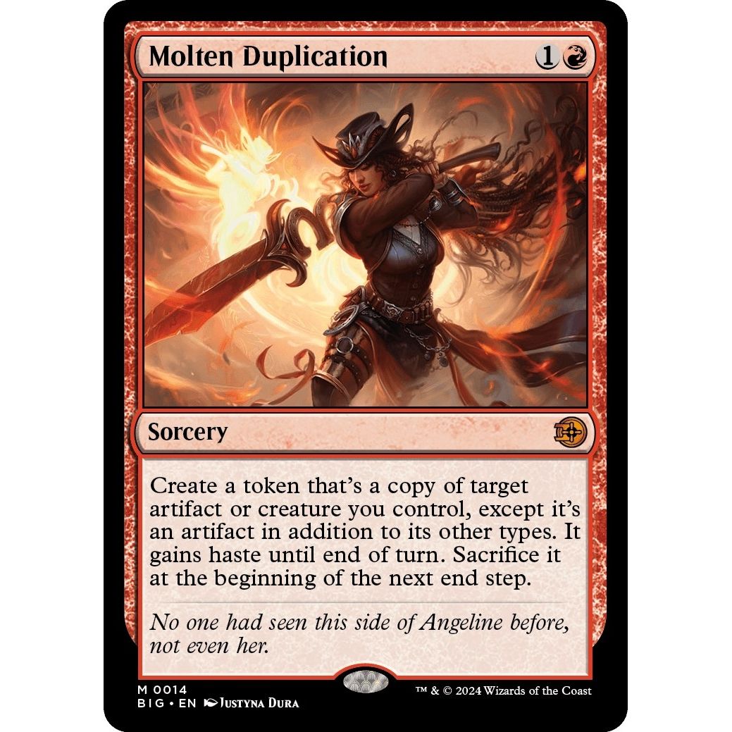 Image for Molten Duplication (14) (BIG) - Magic: The Gathering