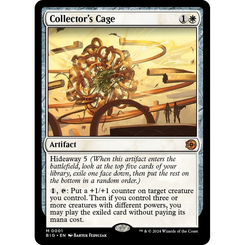 Image for Collector's Cage (1) (BIG) - Magic: The Gathering