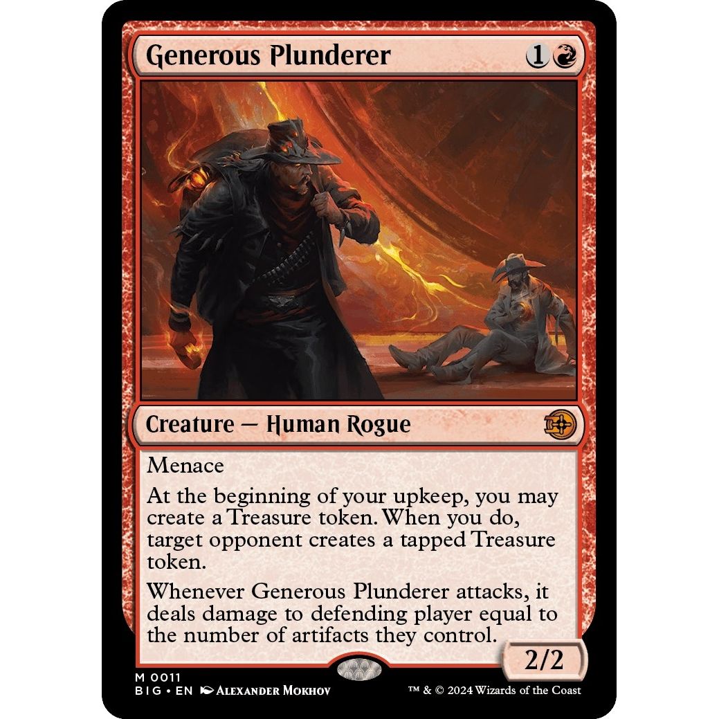 Image for Generous Plunderer (11) (BIG) - Magic: The Gathering