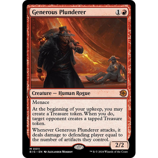 Image for Generous Plunderer (11) (BIG) - Magic: The Gathering