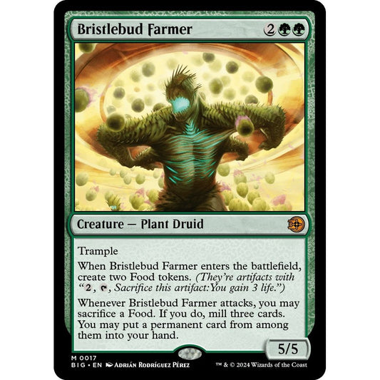 Image for Bristlebud Farmer (17) (BIG) - Magic: The Gathering