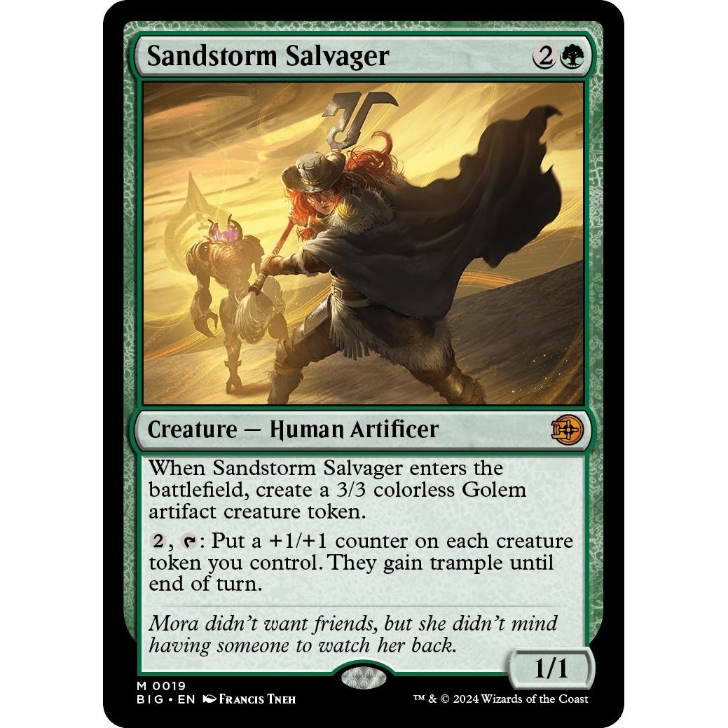 Image for Sandstorm Salvager (19) (BIG) - Magic: The Gathering