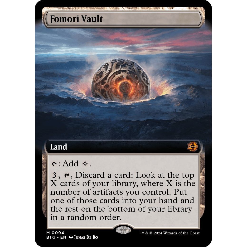 Image for Fomori Vault (Extended Art) (94) (BIG) - Magic: The Gathering