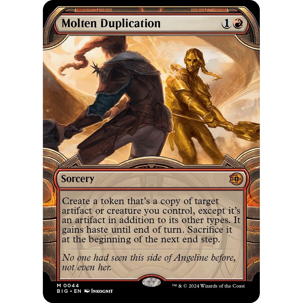 Image for Molten Duplication (Showcase) (44) (BIG) - Magic: The Gathering