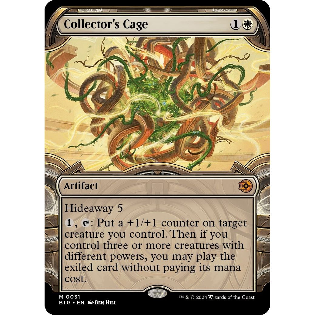 Image for Collector's Cage (Showcase) (31) (BIG) - Magic: The Gathering