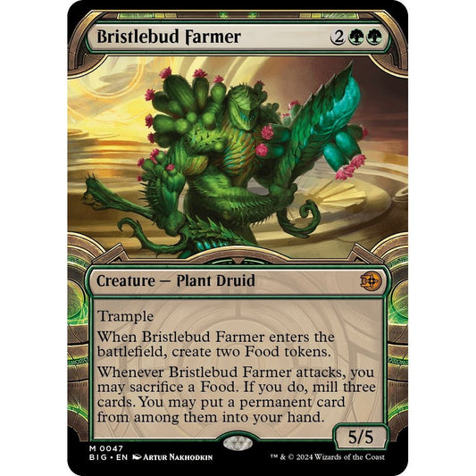 Image for Bristlebud Farmer (Showcase) (47) (BIG) - Magic: The Gathering