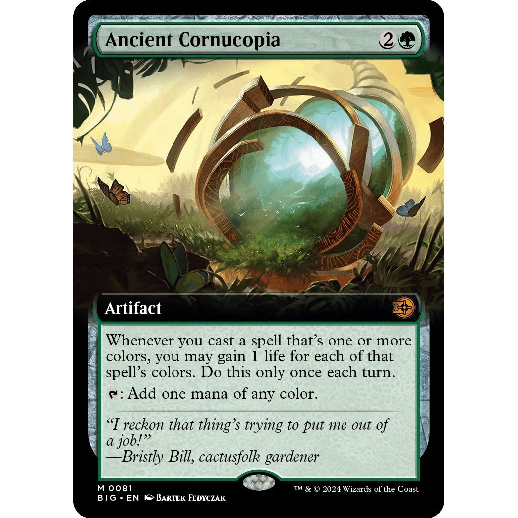 Image for Ancient Cornucopia (Extended Art) (81) (BIG) - Magic: The Gathering