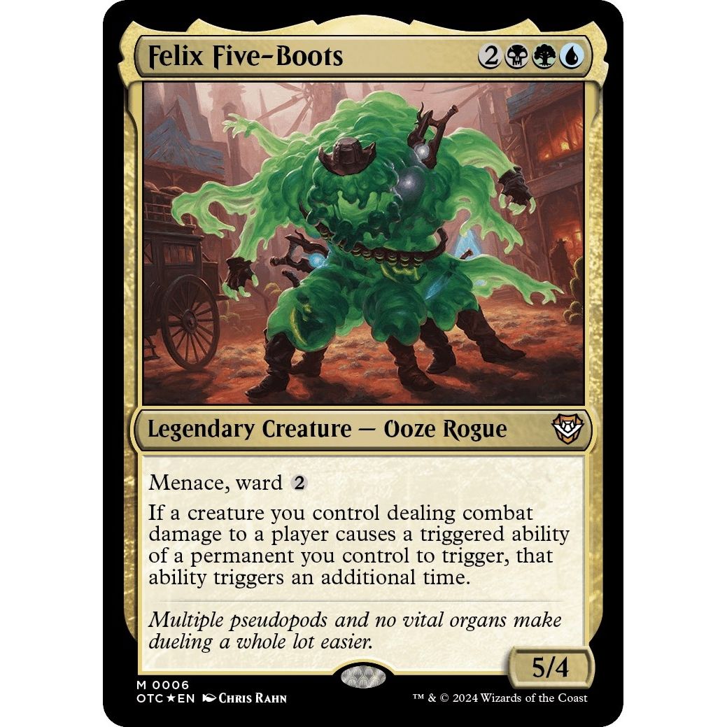 Image for Felix Five-Boots (6) (OTC) - Magic: The Gathering