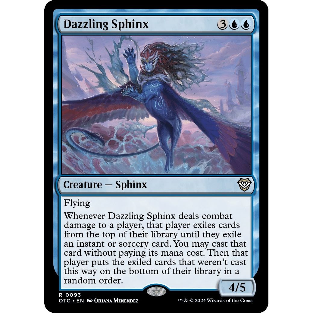 Image for Dazzling Sphinx (93) (OTC) - Magic: The Gathering