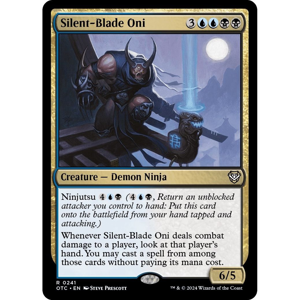 Image for Silent-Blade Oni (241) (OTC) - Magic: The Gathering