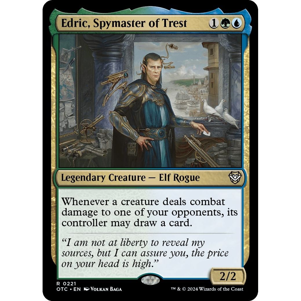 Image for Edric, Spymaster of Trest (221) (OTC) - Magic: The Gathering