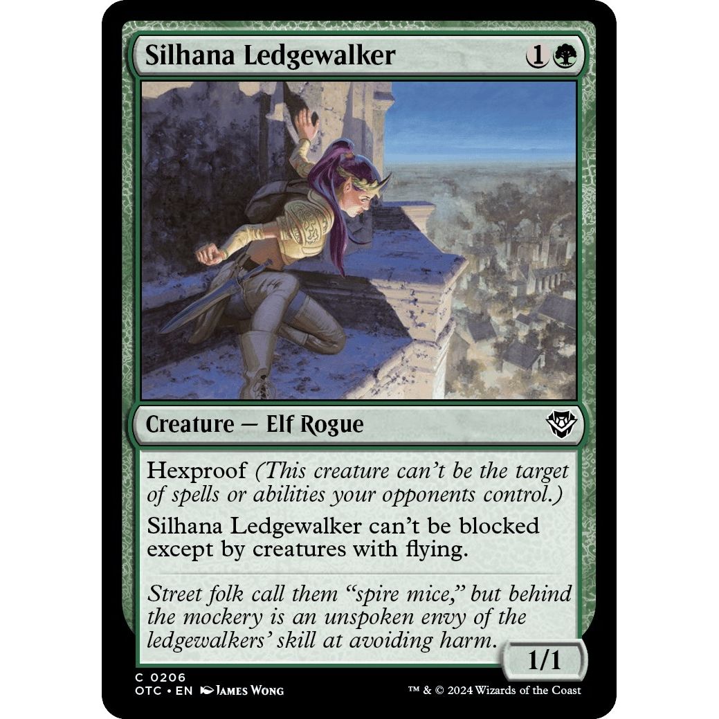 Image for Silhana Ledgewalker (206) (OTC) - Magic: The Gathering