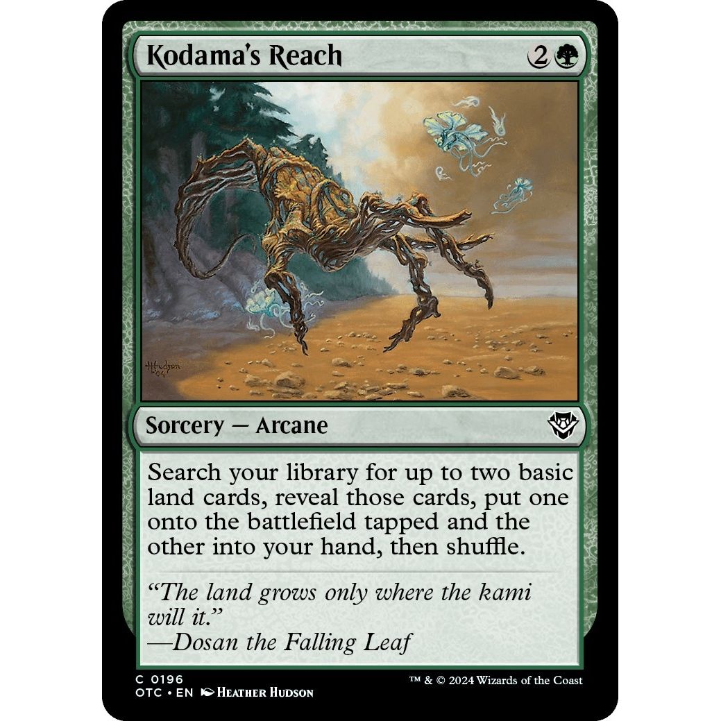 Image for Kodama's Reach (196) (OTC) - Magic: The Gathering