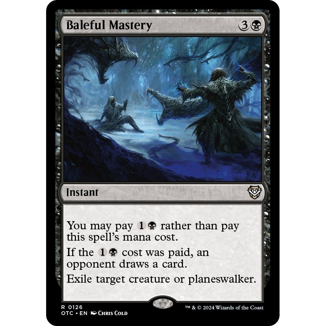 Image for Baleful Mastery (126) (OTC) - Magic: The Gathering