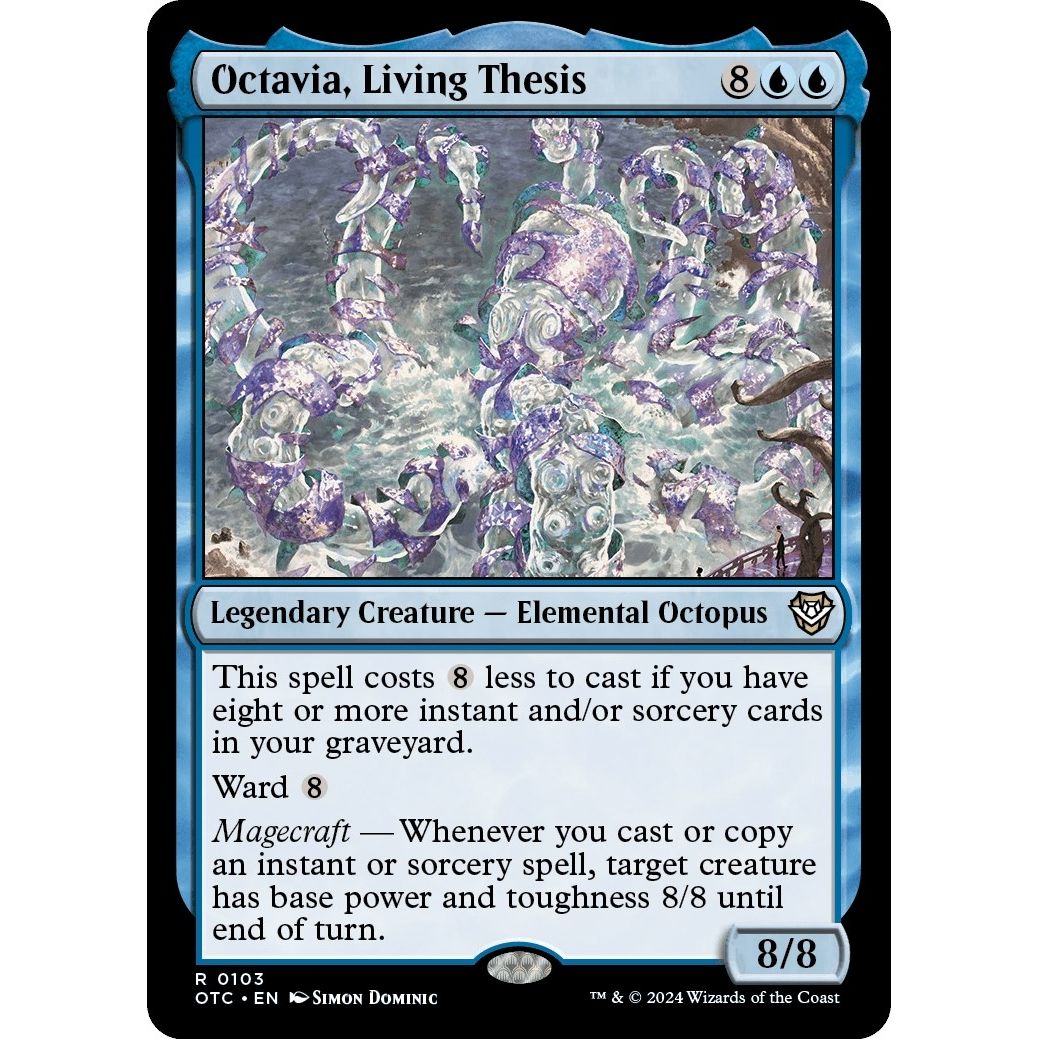 Image for Octavia, Living Thesis (103) (OTC) - Magic: The Gathering
