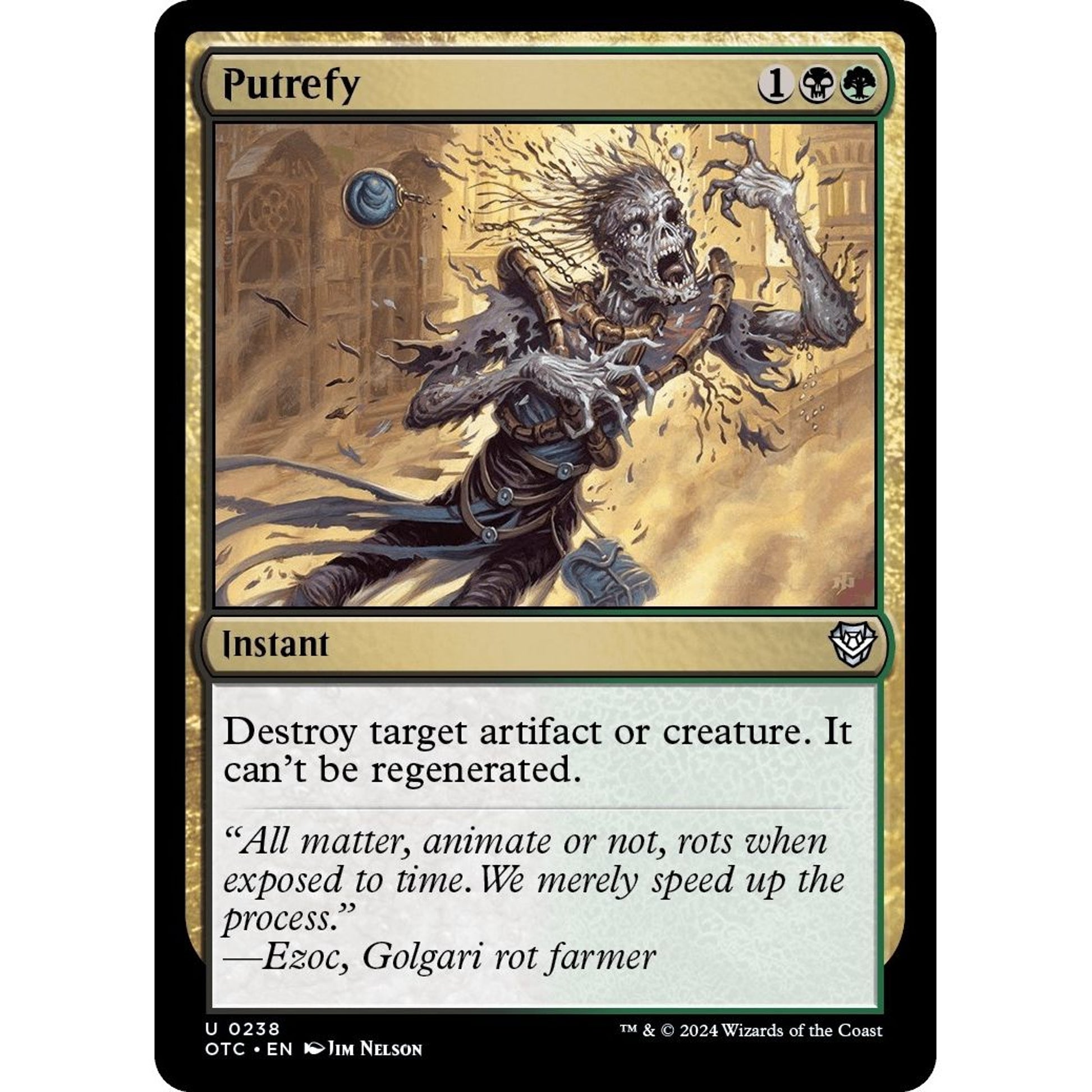 Image for Putrefy (238) (OTC) - Magic: The Gathering