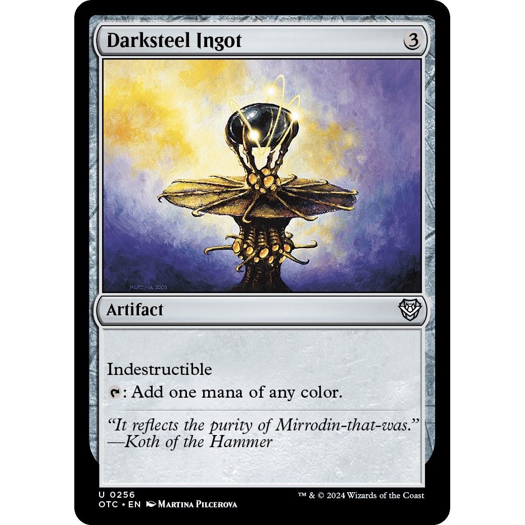 Image for Darksteel Ingot (256) (OTC) - Magic: The Gathering