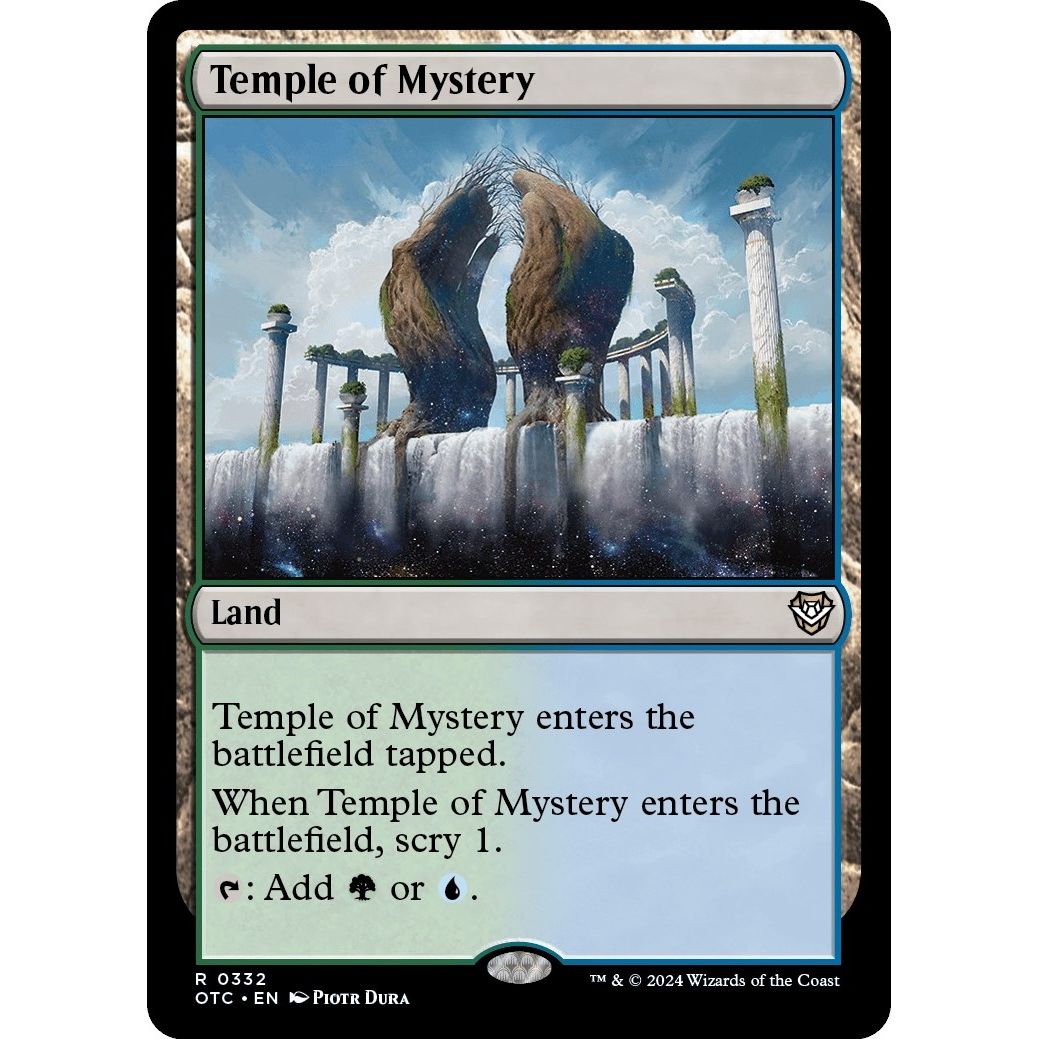 Image for Temple of Mystery (332) (OTC) - Magic: The Gathering