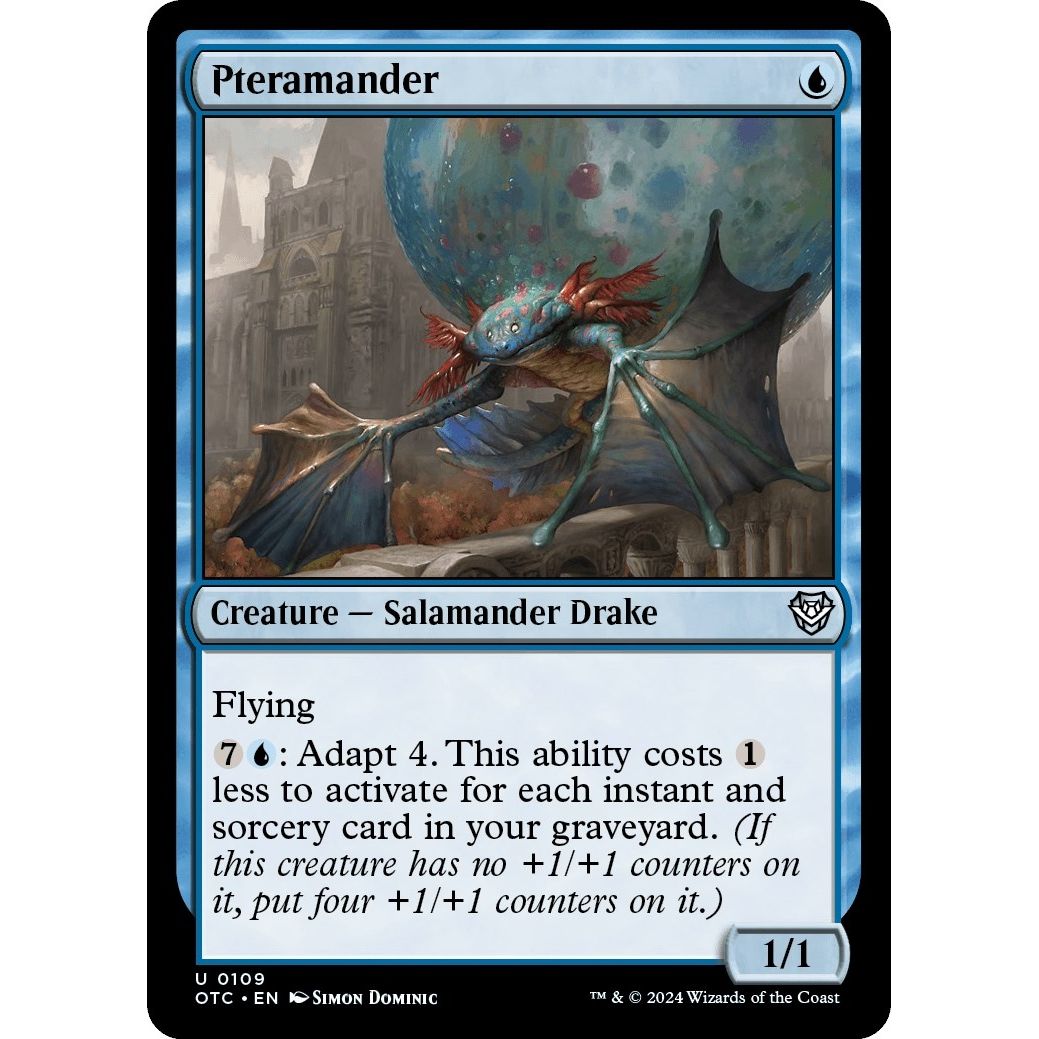 Image for Pteramander (109) (OTC) - Magic: The Gathering