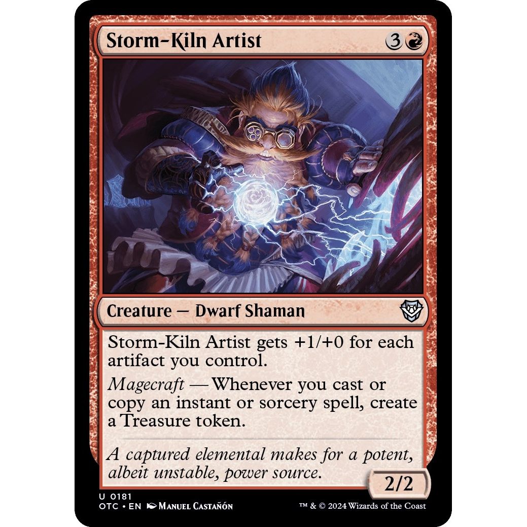 Image for Storm-Kiln Artist (181) (OTC) - Magic: The Gathering