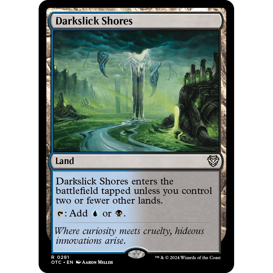 Image for Darkslick Shores (281) (OTC) - Magic: The Gathering