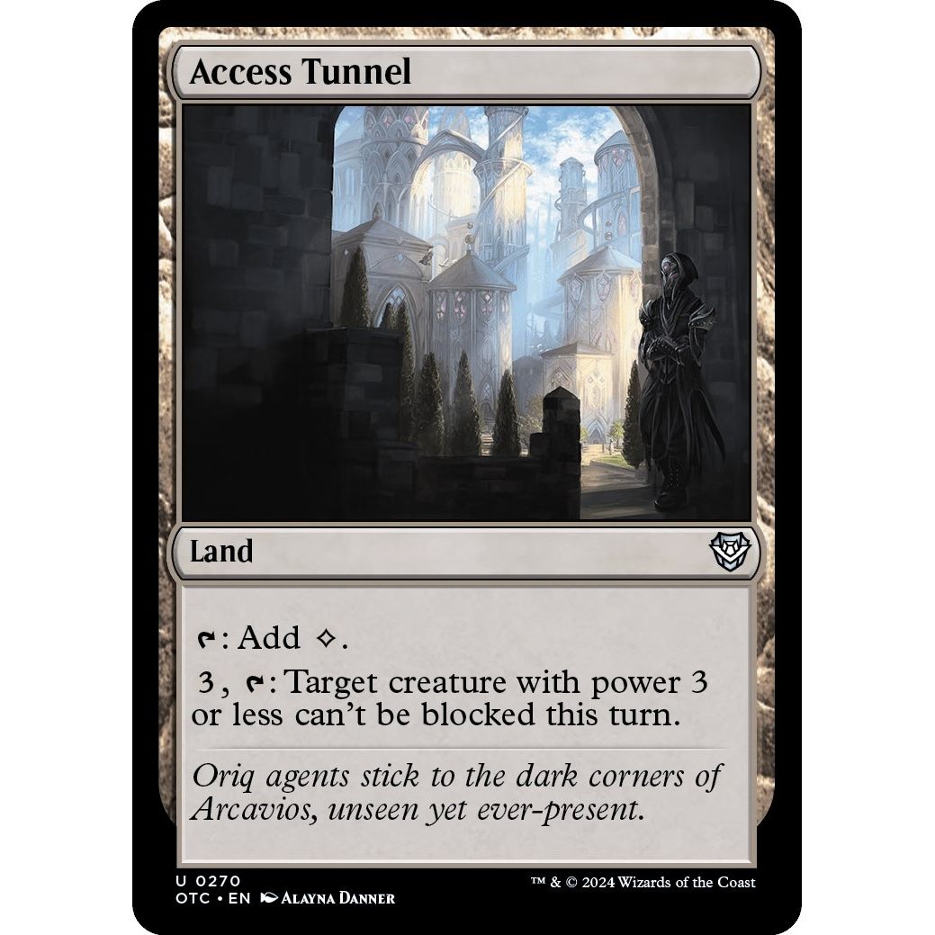 Image for Access Tunnel (270) (OTC) - Magic: The Gathering
