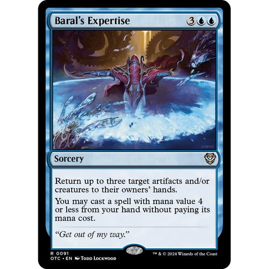 Image for Baral's Expertise (91) (OTC) - Magic: The Gathering