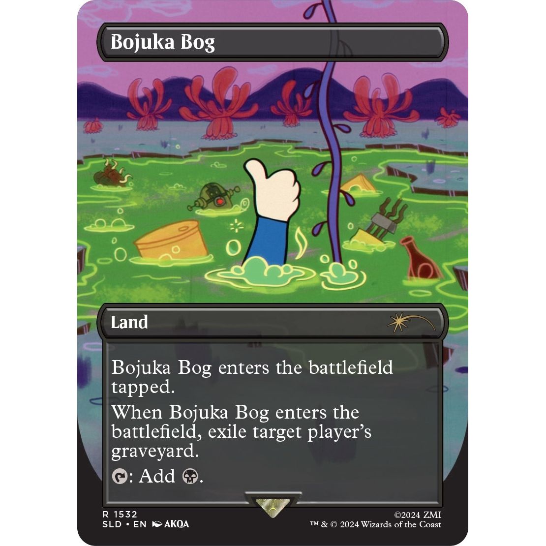 Image for Bojuka Bog (1532) (SLD) - Magic: The Gathering