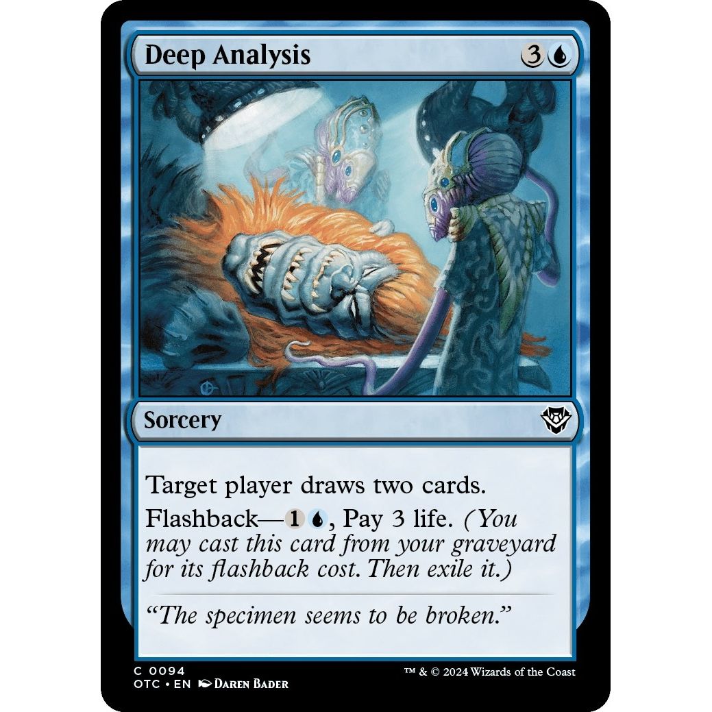 Image for Deep Analysis (94) (OTC) - Magic: The Gathering