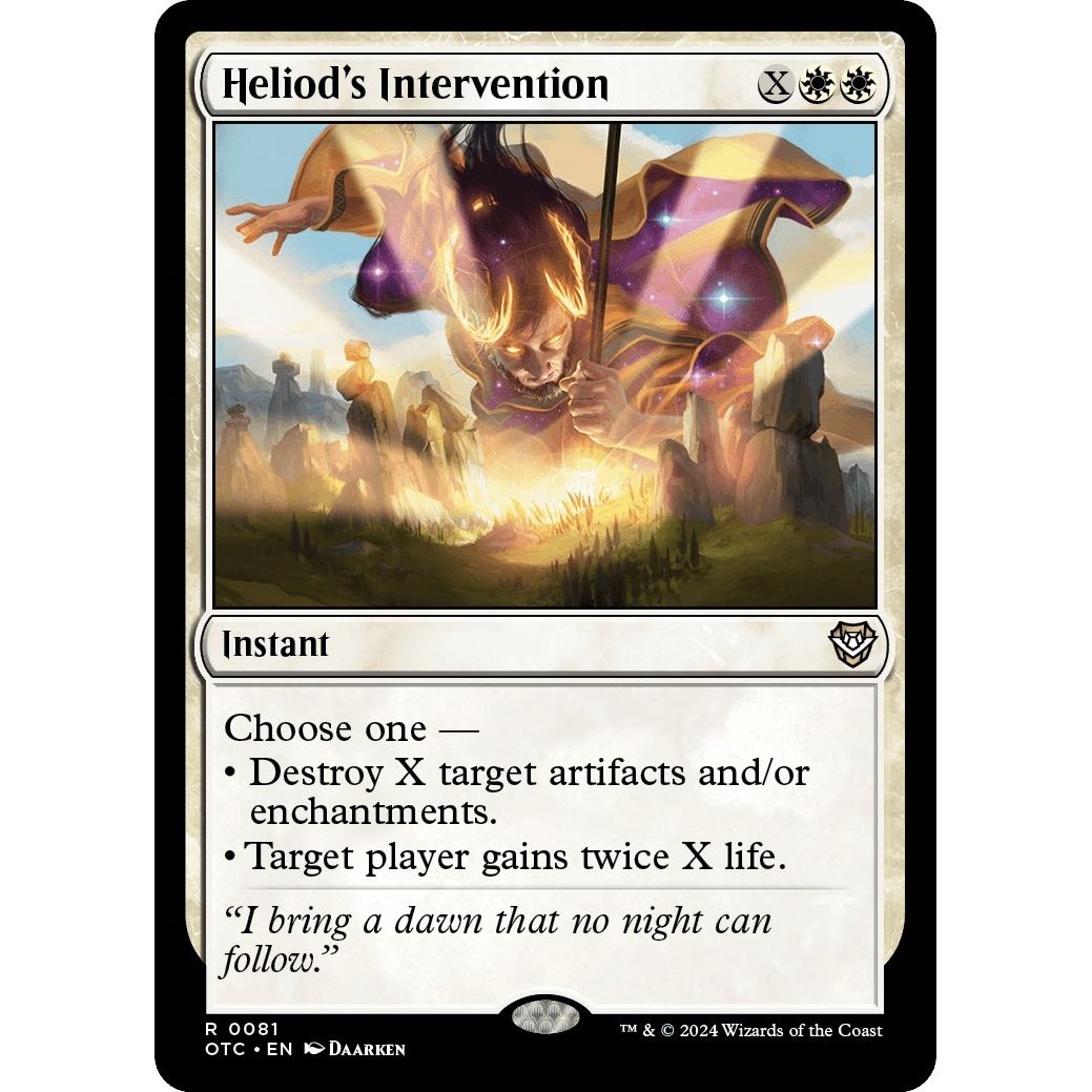 Image for Heliod's Intervention (81) (OTC) - Magic: The Gathering