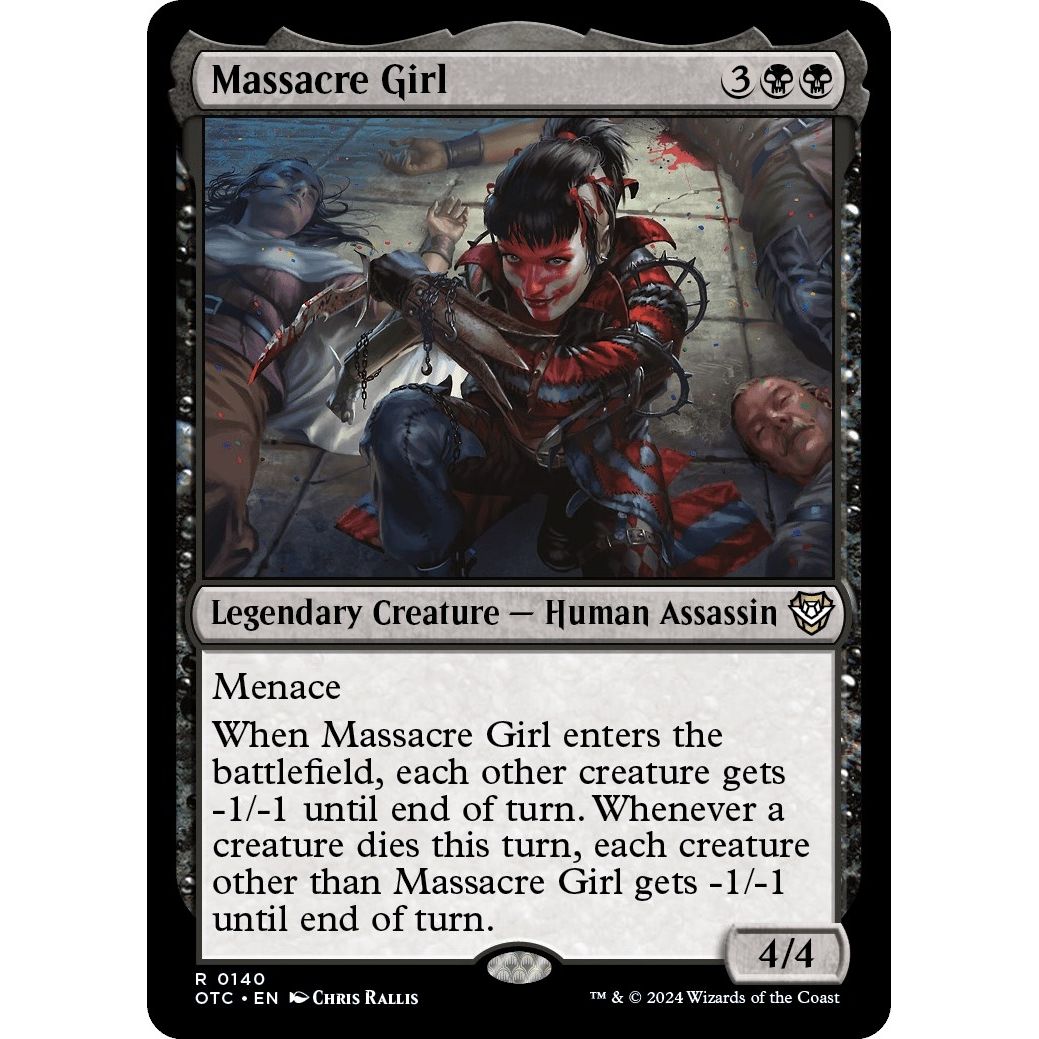 Image for Massacre Girl (140) (OTC) - Magic: The Gathering