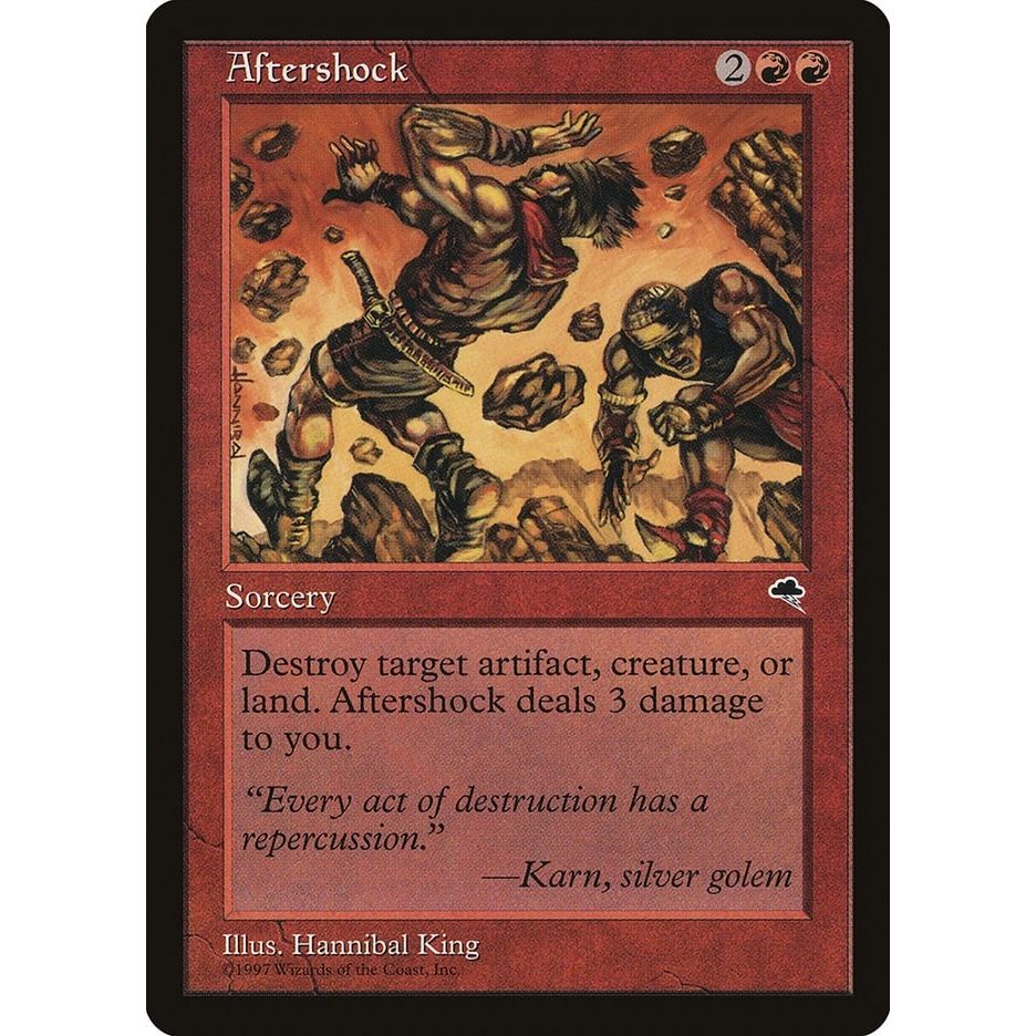 Image for Aftershock (160) (TMP) - Magic: The Gathering