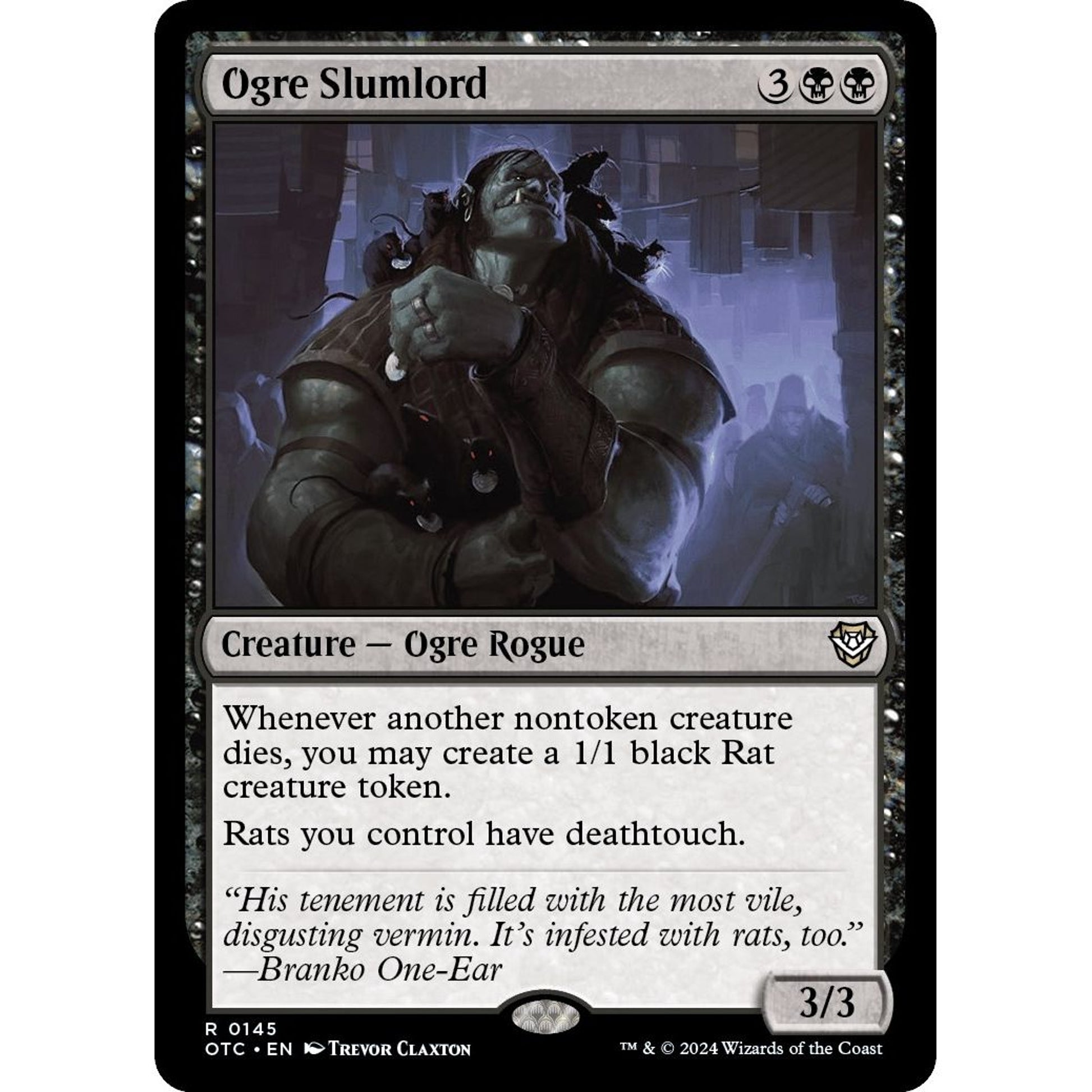 Image for Ogre Slumlord (145) (OTC) - Magic: The Gathering