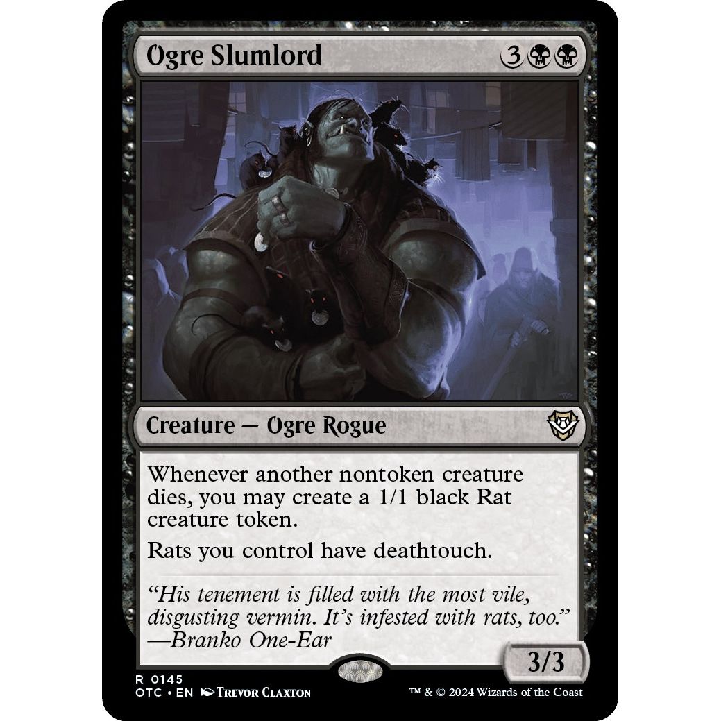 Image for Ogre Slumlord (145) (OTC) - Magic: The Gathering