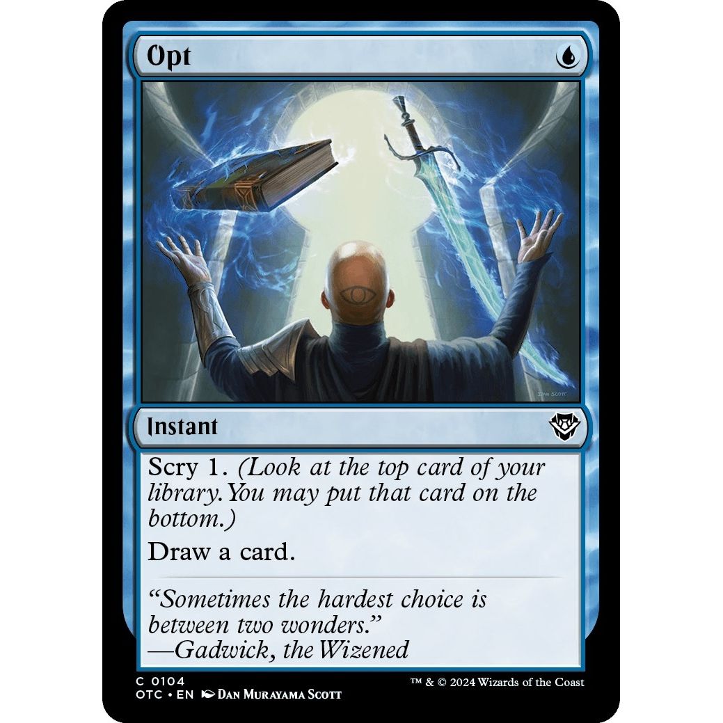 Image for Opt (104) (OTC) - Magic: The Gathering