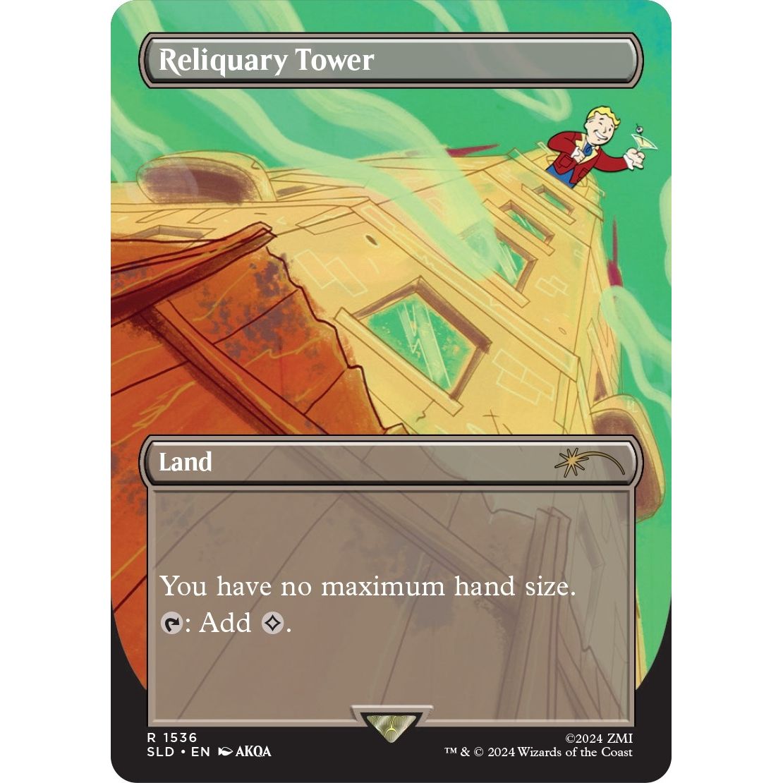 Image for Reliquary Tower (1536) (1536) (SLD) - Magic: The Gathering