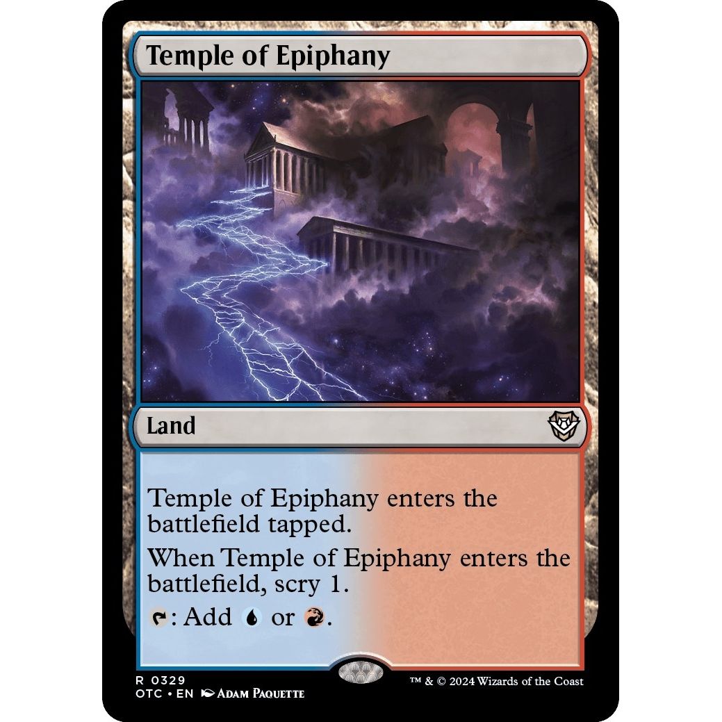 Image for Temple of Epiphany (329) (OTC) - Magic: The Gathering