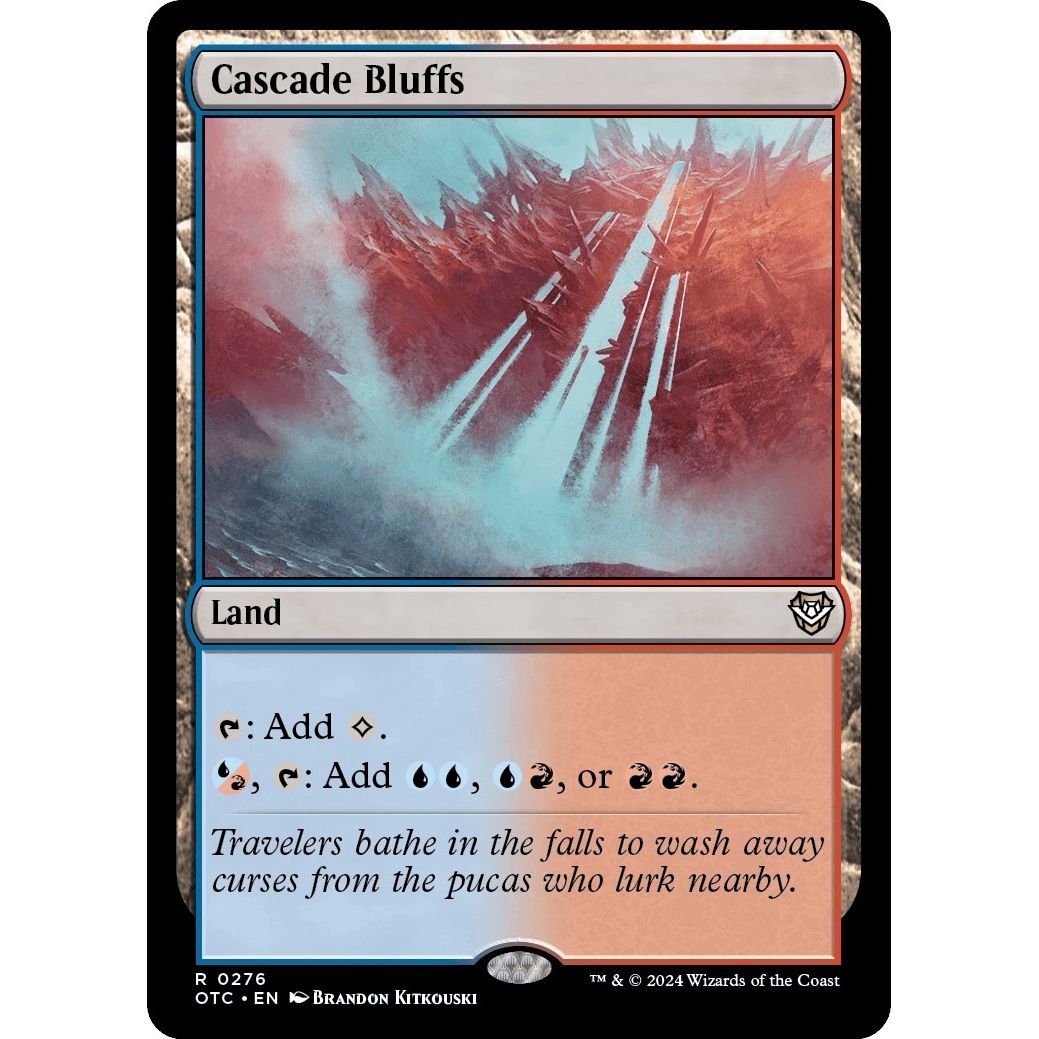 Image for Cascade Bluffs (276) (OTC) - Magic: The Gathering