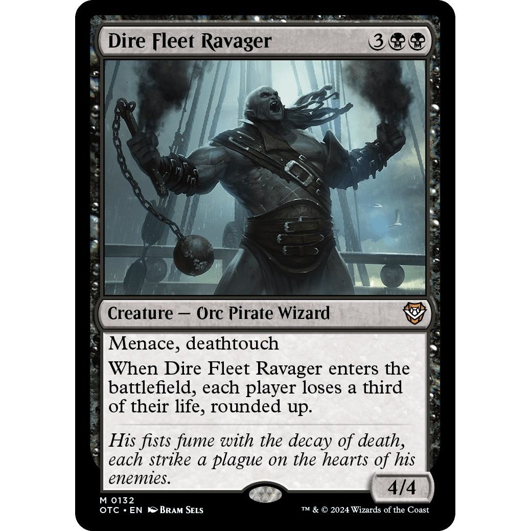 Image for Dire Fleet Ravager (132) (OTC) - Magic: The Gathering