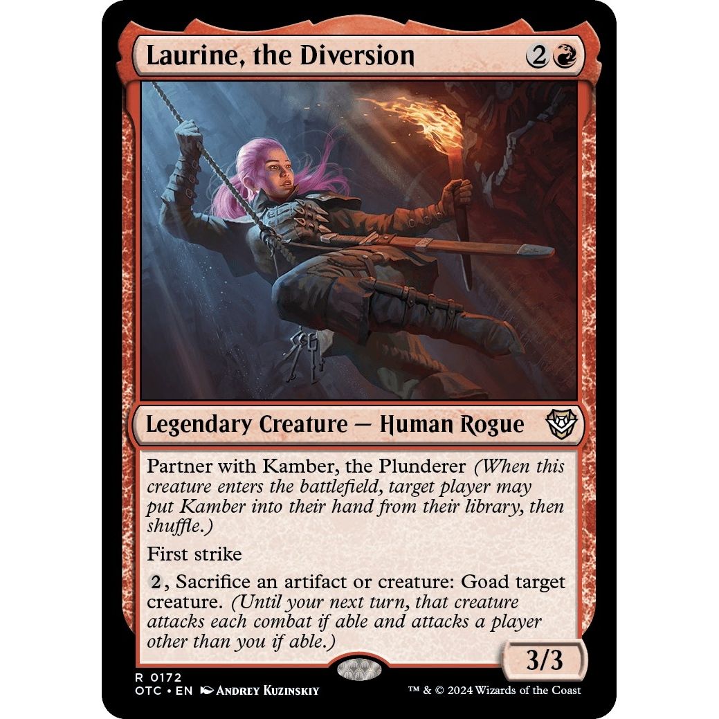Image for Laurine, the Diversion (172) (OTC) - Magic: The Gathering