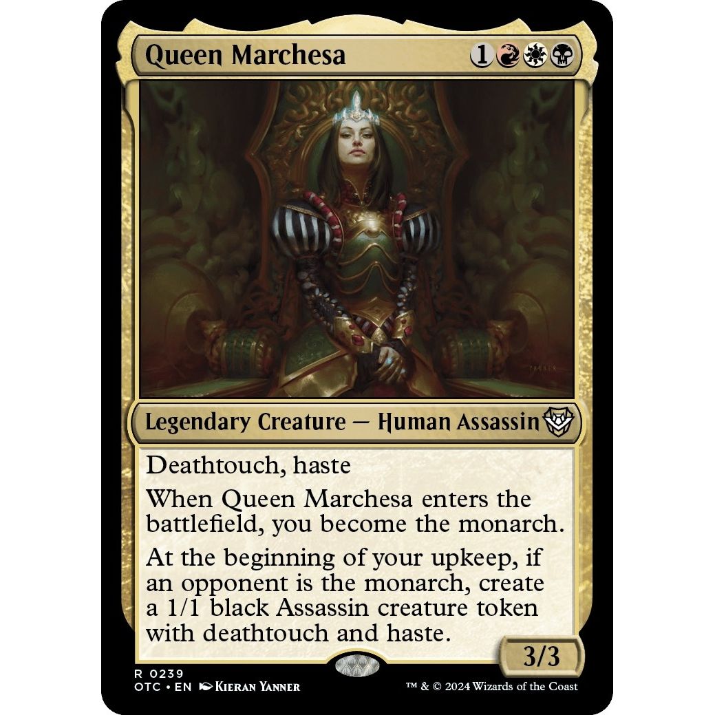 Image for Queen Marchesa (239) (OTC) - Magic: The Gathering