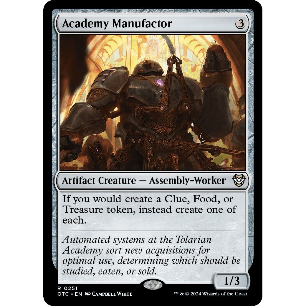 Image for Academy Manufactor (251) (OTC) - Magic: The Gathering