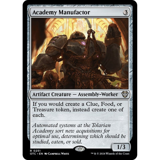 Image for Academy Manufactor (251) (OTC) - Magic: The Gathering